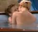 La scène culte de Loana et Jean-Edouard dans la piscine, en 2001 dans Loft Story