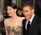 Une belle complicité entre Gemma Arterton et Jake Gyllenhaal lors de l'avant-première de Prince of Persia à Londres le 9 mai 2010