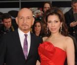 Ben Kingsley et Daniela Lanvender lors de l'avant-première de Prince of Persia à Londres le 9 mai 2010
