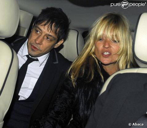 Jamie Hince et Kate Moss