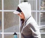 Scarlett Johansson en plein effort à sa salle de sport. 11/05/2010