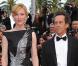 Cate Blanchett présente le film Robin des Bois avec le producteur Brian Grazer pour l'ouverture du festival de Cannes le 12 mai 2010