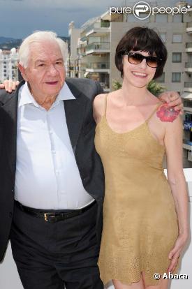 Michel Galabru et Lio défendent  Un poison violent  de Katell Quillevéré à la quinzaine des réalisateurs - Cannes, le 15 mai 2010 !