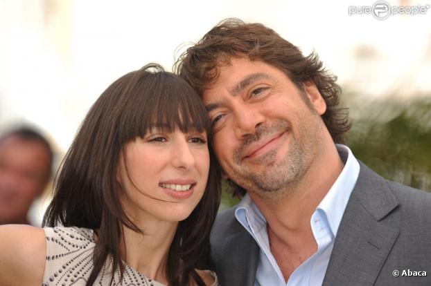 Maricel Alvarez et Javier Bardem lors du photocall du film Biutiful pendant le 63e festival de Cannes le 17 mai 2010
