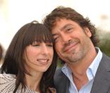 Maricel Alvarez et Javier Bardem lors du photocall du film Biutiful pendant le 63e festival de Cannes le 17 mai 2010