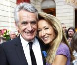 Gilbert Coullier et son épouse Nicole, au palais de L'Elysée, le 20 mai 2010.