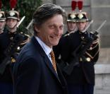 Nicolas de Tavernost à la remise d'insigne de Gilbert Coullier, le 20 mai 2010.