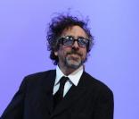 Tim Burton, président du jury, lors de la cérémonie de clôture du festival de Cannes le 23 mai 2010