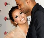 Tony Parker et Eva Longoria à la soirée LG à Los Angeles le 24 mai 2010