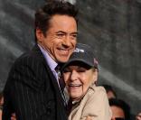 Robert Downey Jr. et sa mère Elsie  