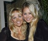Anna Kournikova et sa mère Alla  