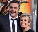 Jeffrey Dean Morgan et sa mère Sandy Thomas  