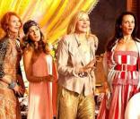 Les quatre copines dans <i>Sex and the City 2</i>.