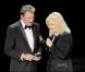 Sylvie Vartan et Johnny Hallyday à L'Olympia, en septembre 2009.  
