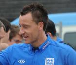 John Terry en stage de préparation à la Coupe du Monde en Autriche le 28 mai 2010.