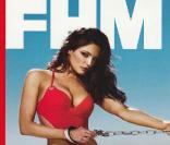 Kelly Brook en couverture du magazine  FHM  du mois de juillet 2010