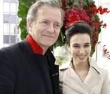 Francis Huster et Lisa Masker lors du prix Montblanc le 2 juin 2010 