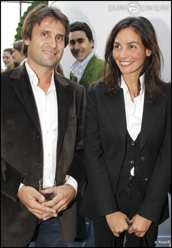 Fabrice Santoro et Inés Sastre lors du Prix Montblanc de la culture. 