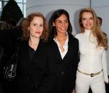 Florence Darel, Inés Sastre et Cyrielle Clair lors de la soirée de remise de Prix Montblanc pour la Culture le 2 juin 2010