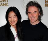 Jean-Christophe Grangé et Lika Minamoto lors de la soirée de remise de Prix Montblanc pour la Culture le 2 juin 2010