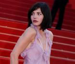 Delphine Chanéac à Cannes le 17 mai 2010