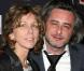 Pascale Clark et Nicolas Rey, à l'occasion de la grande soirée AZ, qui s'est tenue au VIP Room Theatre, à Paris, le 3 juin 2010.