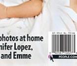 Couverture Jennifer Lopez dévoile le visage de ses jumeaux !
