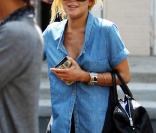 Lindsay Lohan toujours aussi sexy quand elle part faire du shopping, le 4 juin 2010