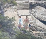 Nicolas Sarkozy et Carla Bruni en vacances au Cap Nègre 