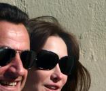 Carla Sarkozy et son époux Nicolas Sarkozy