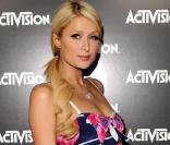 Paris Hilton lors de la soirée Activision E3 Kick Off au Staples Center de Los Angeles le 14 juin 2010