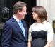 David Cameron et son épouse à Londres le 18 juin 2010 