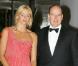 Albert Grimaldi et Charlene Wittstock lors d'une soirée donnée dans le cadre du Grand Prix de Monaco, le 29 mai 2007. 