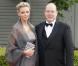 Albert Grimaldi et Charlene Wittstock lors du mariage de Victoria de Suède et Daniel Westling, le 18 juin 2010. 