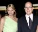 Albert Grimaldi et Charlene Wittstock, le 29 juillet 2006, au dîner organisé par la Princesse Ira de Furstenberg.  