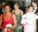 Charlene Wittstock, Stéphanie de Monaco et Caroline de Monaco au gala de la Croix-Rouge 2006. 