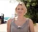 Charlene Wittstock opte pour une robe nude et une coiffure naturelle pour assister à la Coupe Davis, en septembre 2008. 