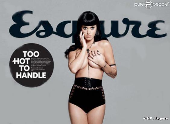 Katy Perry en couverture d' Esquire , juillet 2010.