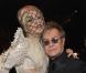 Lady Gaga et Elton John au White Tie & Tiara Ball, à Old Windsor, le 24 juin 2010. (Bijoux Chopard)