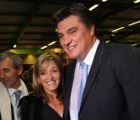 David Douillet et son épouse Valérie