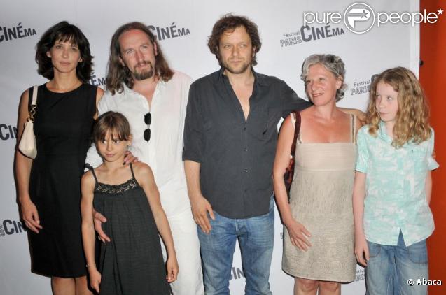 Equipe du film L'âge de raison, le 4 juillet, à Paris.