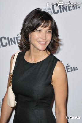 Sophie Marceau à la projection de L'âge de raison, le 4 juillet, à Paris.