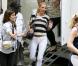 Blake Lively sur le tournage de Gossip Girl à Paris, le 6 juillet 2010