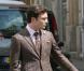 Ed Westwick sur le tournage de Gossip Girl à Paris, le 6 juillet 2010