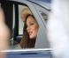 Leighton Meester sur le tournage de Gossip Girl à Paris, le 6 juillet 2010
