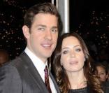 Emily Blunt et John Krasinki à une avant première à New York en décembre 2009 