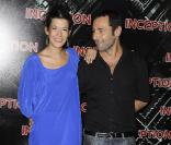 Mélanie Doutey et Gilles Lellouche à l'avant-première d'Inception, le 10 juillet 2010.