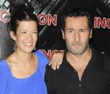 Mélanie Doutey et Gilles Lellouche à l'avant-première d'Inception, le 10 juillet 2010.