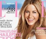 Jennifer Aniston en couverture du <em>ELLE</em> Pologne du mois d\'août 2010<br />