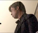 Brad Pitt, rasé de près, sur le tournage de son nouveau film, Moneyball, le 12 juillet 2010. Los Angeles